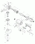 фото Кнопка фиксатор шпинделя MAKITA 9015B/9069S