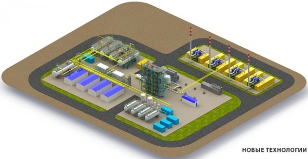 Фото Проект Комплекс сероочистки газа