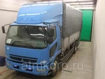 фото Грузовик тентованный бортовой MITSUBISHI FUSO гв 2009 борт 7 тн длина 6,61 м пробег 128 т.км