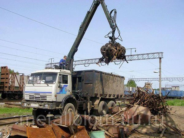 Фото Реутов. Завод по переработки ЛОМА МЕТАЛЛА