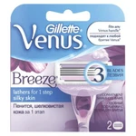 фото Сменные кассеты для бритья GILLETTE VENUS (Жиллет Венус) "Breeze", 2 шт., для женщин