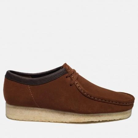 Фото Clarks Originals Wallabee Suede Dark Tan