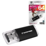 фото Флэш-диск 64 GB, SILICON POWER ultima II-I Series, USB 2.0, черный