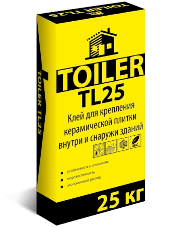 Фото TOILER TL 25 Плиточный клей