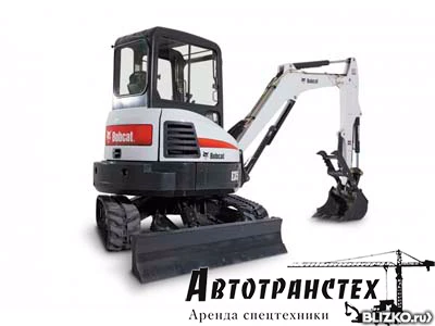 Фото Аренда мини-экскаватор Bobcat E35