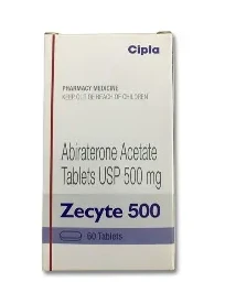 Фото Zecyte Abiraterone Acetate 500mg Tablet - Cipila