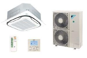 Фото Кондиционер кассетный Daikin FCQG100F / RQ100BW