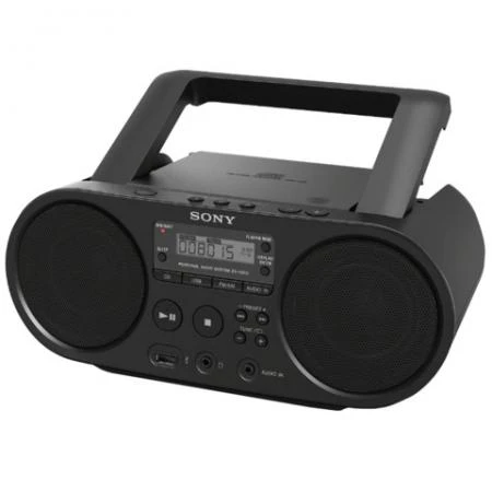 Фото Магнитола SONY ZS-PS50B, CD, MP3, WMA, USB, AM/FM-тюнер, выходная мощность 4 Вт, черный