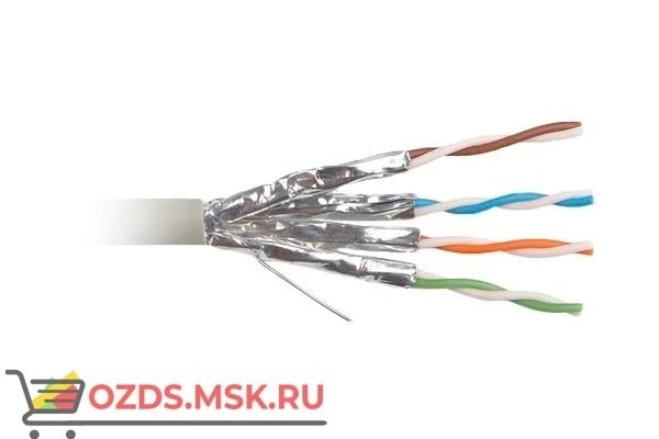 Фото Hyperline UFTP4-C6-S23-IN-LSZH-GY-500: Кабель