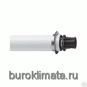 Фото Коаксиальная труба с наконечником Baxi DN 60/100, HT L=750 мм