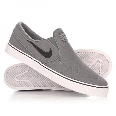 Фото Слипоны Nike Zoom Stefan Janoski Slip Cnvs Cool Grey/Black/White