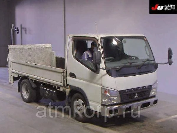 Фото Грузовик бортовой MITSUBISHI CANTER кузов FE70B гв 2008 гидроборт грузоподъемность 2 тн пробег 148 т.км