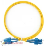 фото Шнур оптический Duplex, одномод (1м) SC-SCUPC-DX-SM-1.0