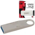 фото Флэш-диск 16 GB, KINGSTON DataTraveler SE9 G2, USB 3.0, серебристый