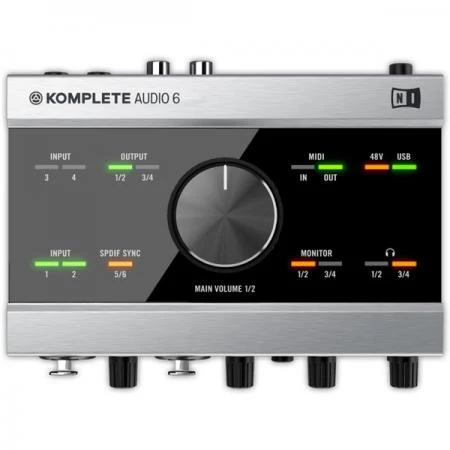 Фото Внешняя студийная звуковая карта Native Instruments Komplete Audio 6