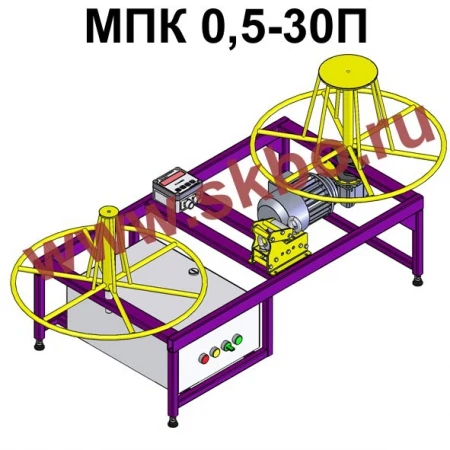 Фото Станок для перемотки кабеля МПК П