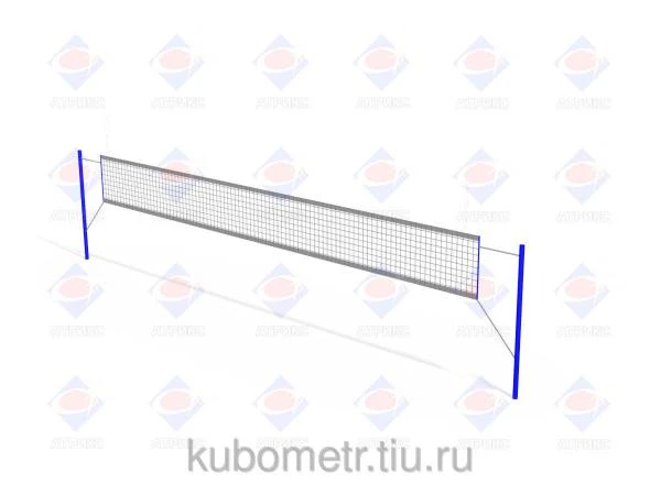 Фото Стойки волейбольные (комплект) без сетки