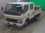 фото Грузовик двухкабинник бортовой MITSUBISHI CANTER гв 2009 гидроборт кабина 6 м борт груз 1,25 т пробег 142 т.км