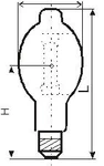 фото Лампа ДРИ 250-5