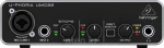 фото Behringer UMC22 -USB-аудиоинтерфейс,2входа