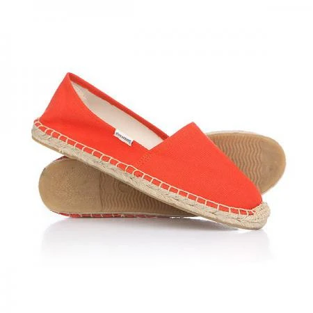 Фото Эспадрильи женские Soludos Original Dali Tangerine Red