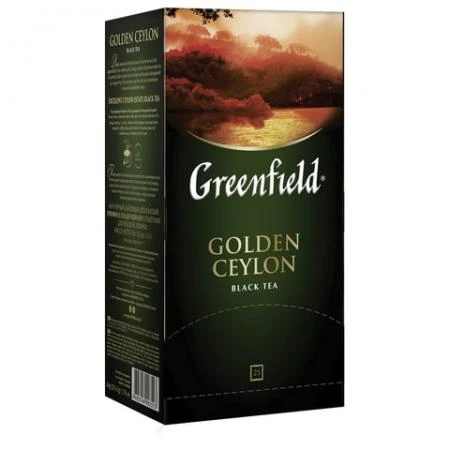 Фото Чай GREENFIELD (Гринфилд) "Golden Ceylon"