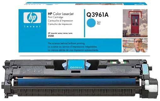 Фото Расходные материалы HP Color LaserJet Q3961A Cyan Print Cartridge