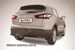 фото Slitkoff Уголки d57 черные NISSAN QASHQAI (2014)