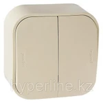 фото LEGRAND 782232 Выключатель двухклавишный 10A