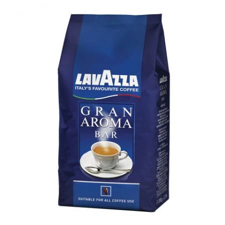 Фото Кофе в зернах LAVAZZA (Лавацца) "Gran Aroma", натуральный, 1000 г, вакуумная упаковка