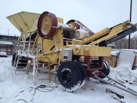 Фото Полумобильная дробилка смд-186А