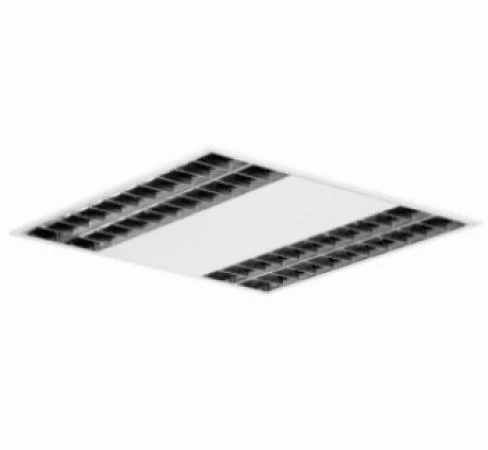 Фото Светильник потолочный 625x625 поликарбонат - OSRAM Siteco louvre M 4X24W T5 M625 HSP 230-240V - 4050737038322