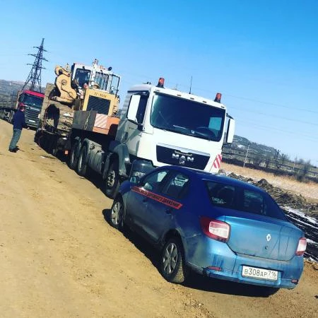 Фото Перевозка строительной спецтехники