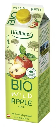 Фото Натуральный сок из диких яблок Hollinger BIO WILD APPLE, 1л