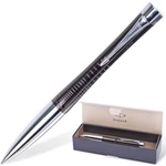 фото Ручка шариковая PARKER "Urban Premium / Ebony Metal Chiselled", корпус черный, хромированные детали, S0911500