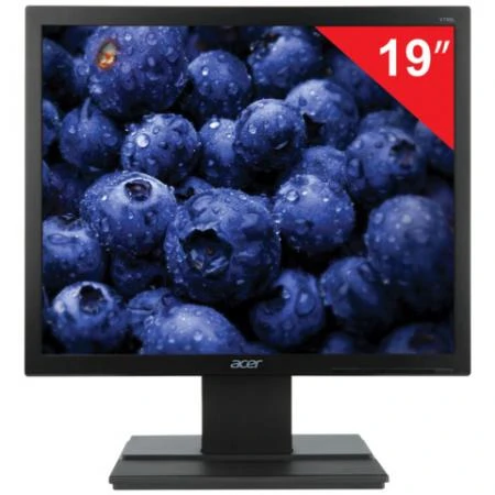 Фото Монитор LED 19" (48 см) ACER V196Lbd (UM.CV6EE.014), 1280x1024, TN+film, 5:4, DVI, D-Sub, 250 cd, 5 ms, черный