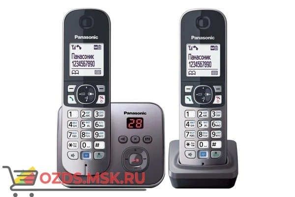 Фото Panasonic KX-TG6822RUM: Радиотелефон