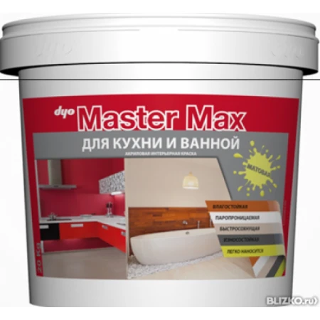 Фото DYO Master Max Краска для кухни и ванной