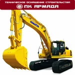 фото Аренда гусеничного экскаватора KOMATSU PC300