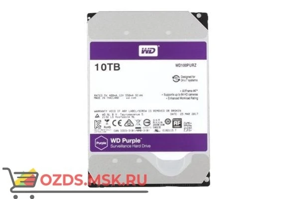 Фото Western Digital WD100PURZ HDD 10TB: Жесткий диск