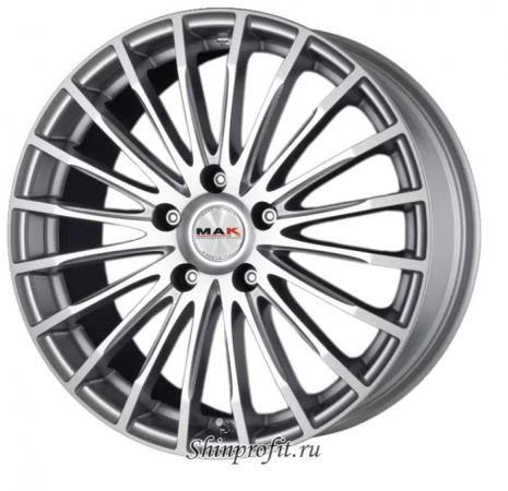 Фото Mak Fatale 8x18/5x112 D57.1 ET50 Silver