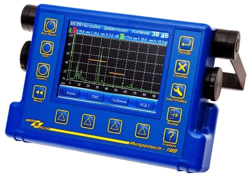 Фото Ультразвуковой дефектоскоп ИНТРОТЕСТ-1МВ