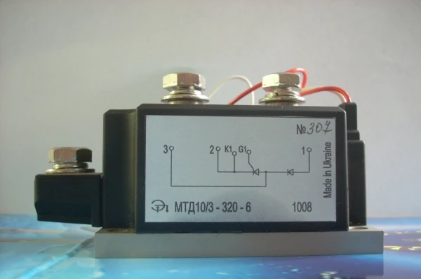Фото Силовой модуль МТД10/3-320А (тиристор, диод)