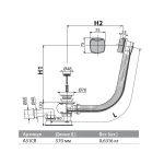 фото A51CR выпуск для ванны
