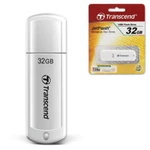 фото Флэш-диск 32 GB, TRANSCEND Jet Flash 370, USB 2.0, белый