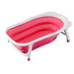 фото Детская складная ванна Folding Baby Bathtub (Цвет: Розовый)