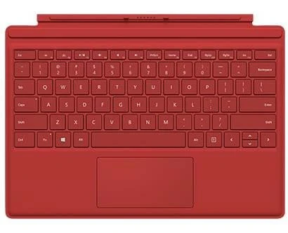 Фото Microsoft Клавиатура Microsoft Surface Pro 4 Type Cover Red