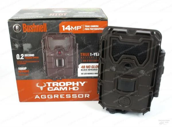 Фото Камера Bushnell Trophy Cam Aggresor HD, 3,5-14 Мп