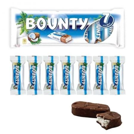 Фото Шоколадные батончики BOUNTY