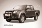 фото Slitkoff Кенгурятник d76 низкий черные MAZDA BT-50